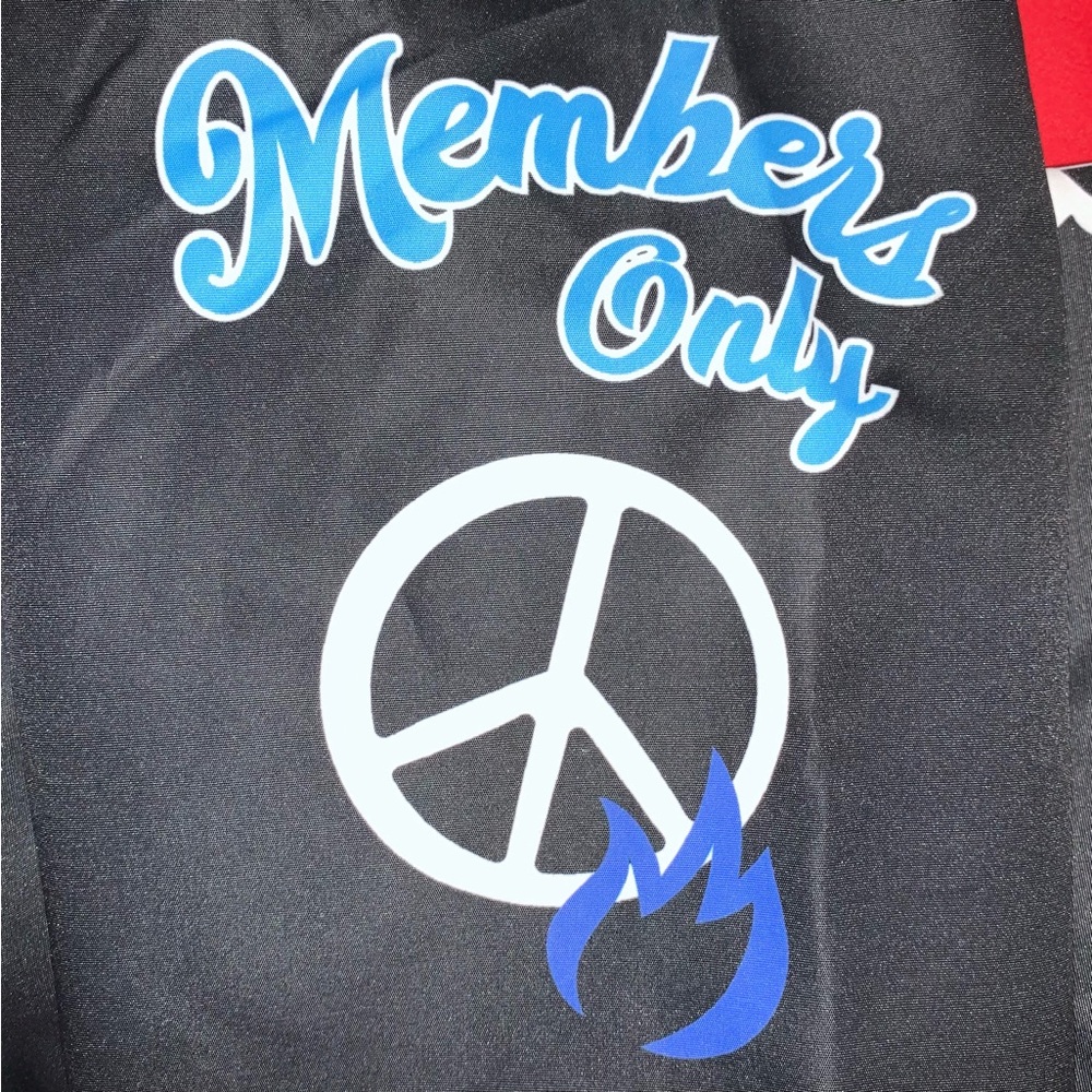 Members Only x The Powerpuff Girls Super Fierce Varsity Jacket-Size XL New - Picture 7 of 15